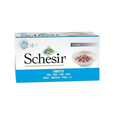 8005852753069 SCHESIR in jelly Tuna - nassfutter für Katzen - 6 x 50 g Agras Pet