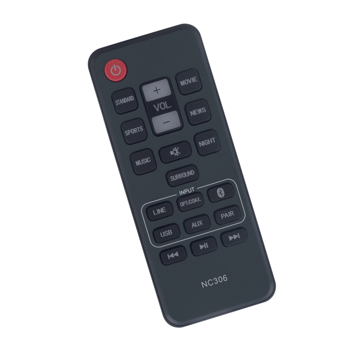 Nさん専用　本体1リモコン2 NC306UH NC306 Replacement Remote control for SANYO Sound Bar