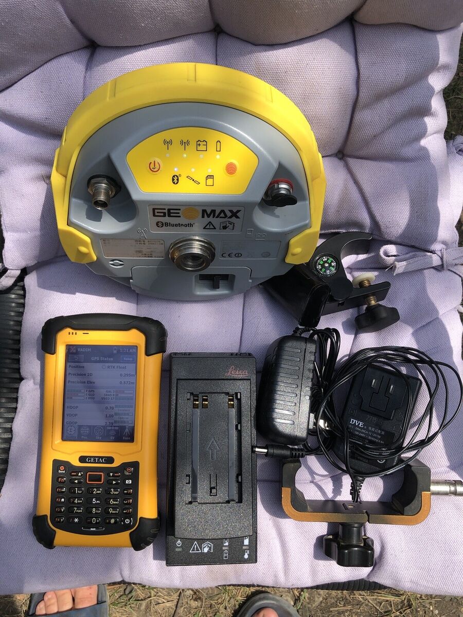 Used set Geomax zenith 25 Pro GNSS Rover Or Base NET or UHF Used set Geomax zenith 25 Pro GNSS Rover Or Base NET or UHF