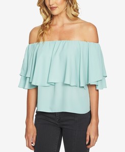 mint off the shoulder top
