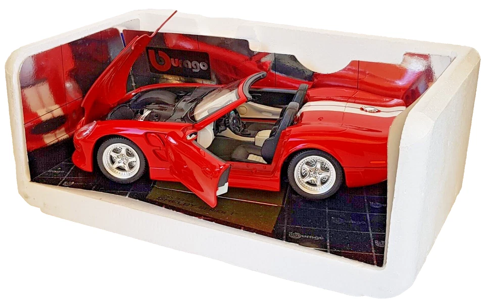 BBurago 3353 "Shelby series 1° 1999"  1/18 Die-cast e plastica - Immagine 2 di 4