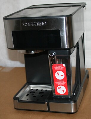 Chefman Barista Pro Espresso Machine RJ54-V2 Liters Open Box Tested  Good