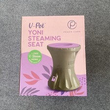 Yoni V-Pot Kit, Electric Steaming Seat for Women with Steaming Herbs - Supports