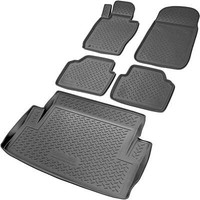 FußMatten & Kofferraumwanne Set Passend FüR BMW 3Er E90 Limousine, 2005-2011