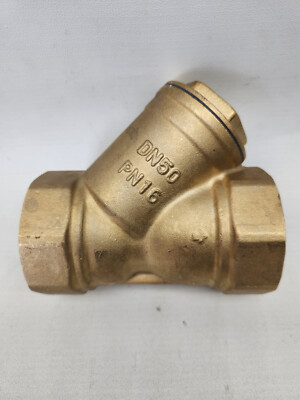 2'' DN50 pn16 Female thread Brass Mesh Strainer valve Inline Y Filter