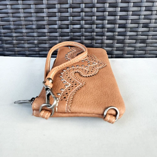 American Bling Concealed Carry Purse and Wallet Scroll Tooling Western Bag Brown - Picture 10 of 13