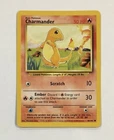 Pokémon CHARMANDER Card 46/102 Base Set LP Common Unlimited Regular WOTC