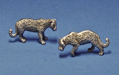 Hudson Pewter Noah's Ark Collection JAGUARS leopards big cats retired BONUS