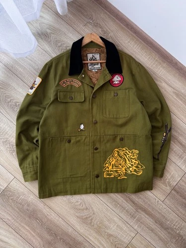 Killer Acid Freaks Of Nature Olive Chore Jacket - product listing photo