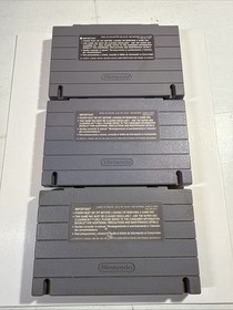 SNES Super Nintendo Donkey Kong Country 1 2 3 Trilogy All 3 SAVE! Ships Fast!