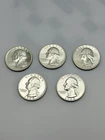 1964 Silver Proof Washington Quarters Lot of 5 90% Silver Gem Proof #1171