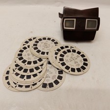x-97478	Ersatzteil für alten Bakelit View Master mit 22 Bild-Scheiben