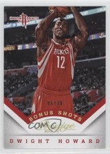 2013-14 Panini Prestige Gold Bonus Shots 6/10 Dwight Howard #4 HOF 0c3