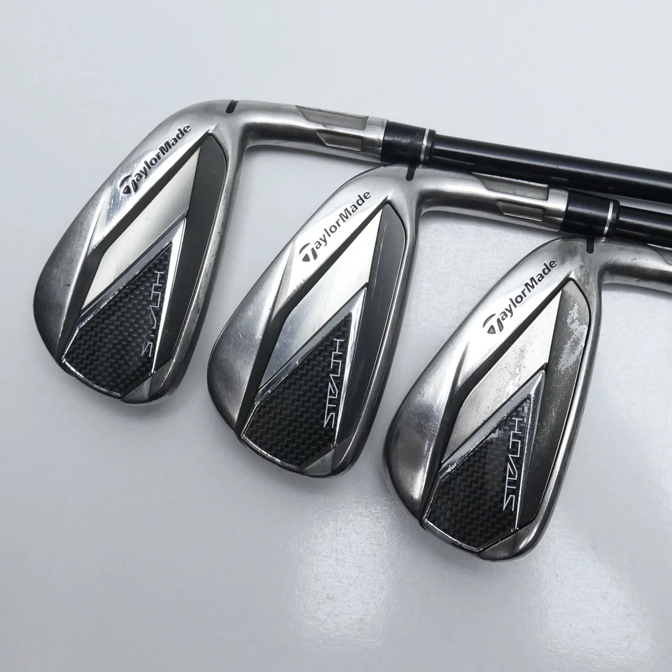 Used TaylorMade Stealth Iron Set / 5 - 9 IRON / Regular Flex - Image 4 of 4