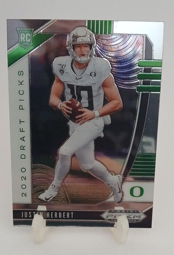 2020 Panini Prizm Draft Picks - Draft Picks Rookies Justin Herbert #102 (RC)