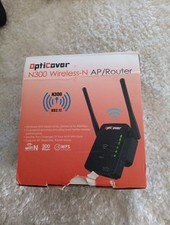 Factory Sealed OptiCover N300 Wireless-N AP/Router W/Two External Antennas