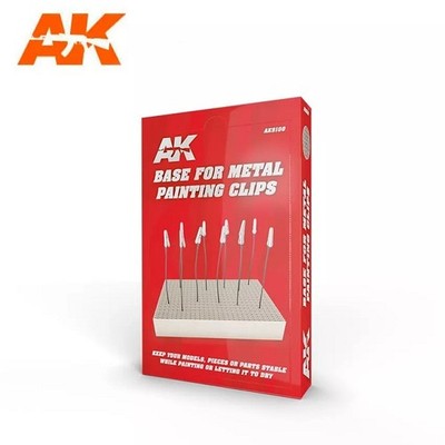 AK Interactive AK9100 - Base For Metal Painting Clips - Neu