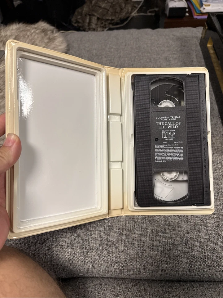 The Call of the Wild VHS Shell Case Columbia Family Collection Dog Movie 1998 - Imagem 3 de 3