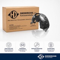 Verkleidung Radhaus Vorne Rechts Diederichs 1206008 FÜR Mini