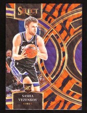 2023-24 Select Sasha Vezenkov Premier Level Choice Tiger Stripe Prizm RC  c