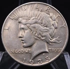 1935 Peace Silver Dollar VF WB1893
