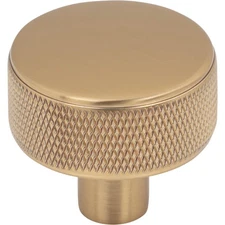 Top Knobs TK3230HB Burnham Round Knob 1 1/4" Honey Bronze