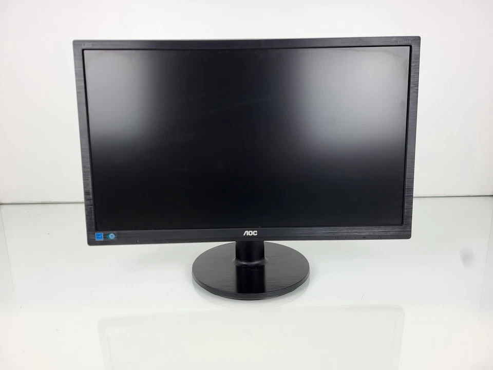 AOC E2460SH 24 Inch HDMI VGA DVI-D 1920x1080 Monitor With Stand - Image 2 of 4