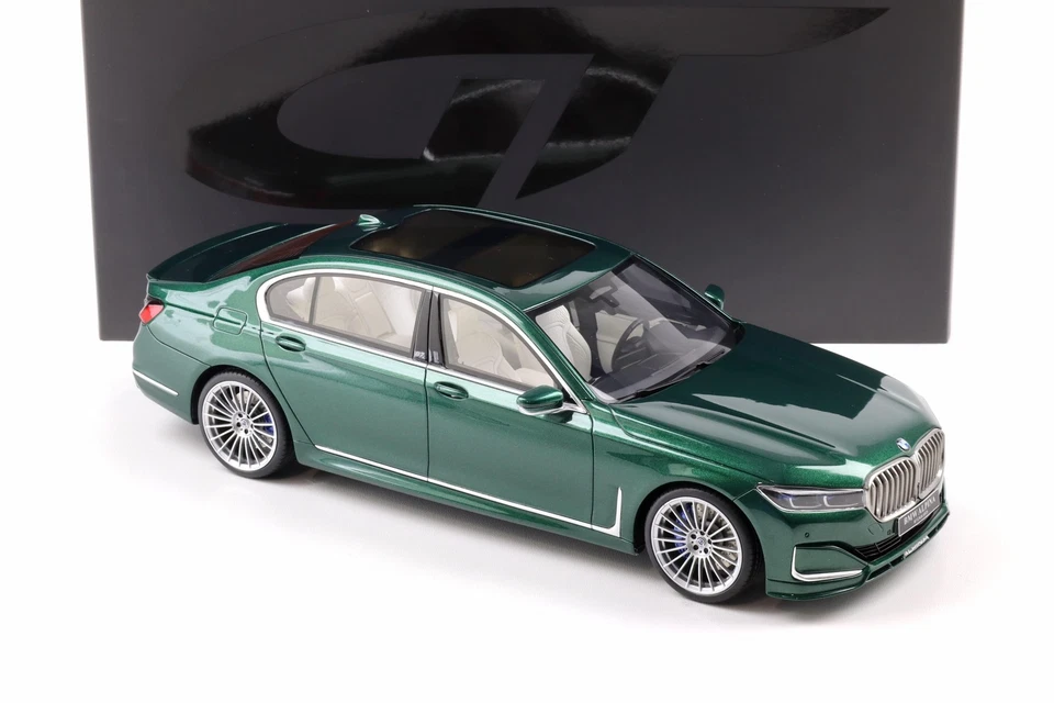 1:18 GT Spirit GT942 BMW Alpina B7 Berline 2022 Vert Métallique - Photo 2/4