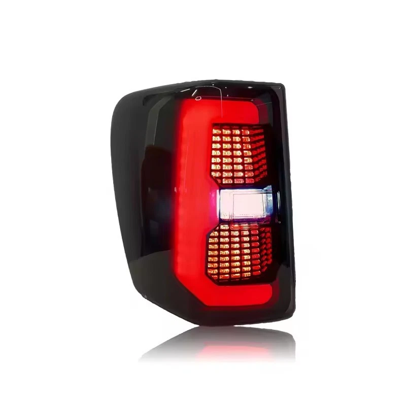 Par de luces traseras LED de freno negras humo para Jeep Grand Cherokee 2005-2009 2010 Foto 4 de 4