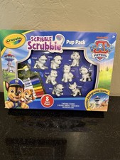 Crayola Scribble Scrubbie PAW Patrol Pup Pack, 8ct, PAW Patrol Figurines, Color