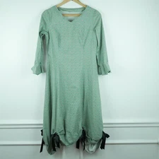 Vintage Small Dress Regency Castlecore Cottagecore Dainty Floral Renaissance 90s