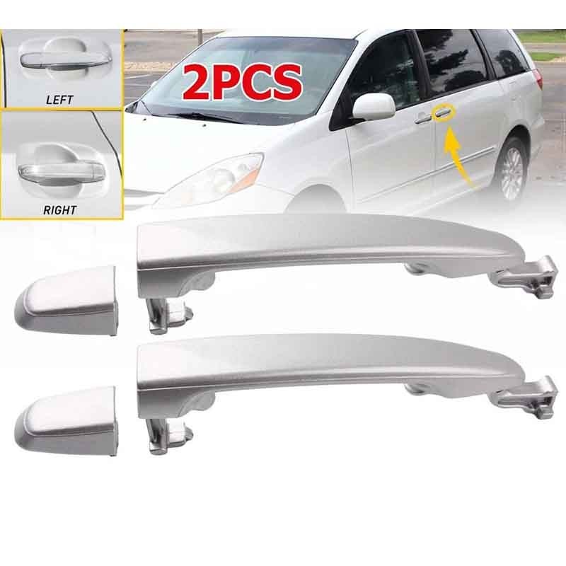 Rust Handles Rust Resistant Spray Painted Exterior Door Handle for Toyota Sienna ...