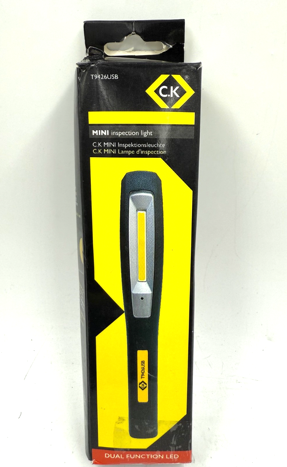 CK TOOLS MINI INSPECTION LIGHT RECHARGEABLE 120 LUMENS T9426USB
