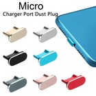 Cap Micro/Type C/iP Anti Dust Metal Plug For iP 13 Pro Max Samsung Galaxy S22