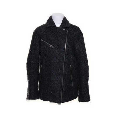 Mango Premium, Jacke, Damen, Größe: S, Grau, Baumwolle/Polyester/Wolle #2nK