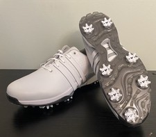 adidas Tour360 24 Men's Golf Shoes White/Silver IF0244 New with box