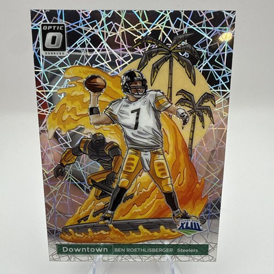 #ad 2023 Panini Donruss Optic Ben Roethlisberger Super Bowl Downtown $574.99