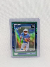 2024 Donruss Optic #213 Brenden Rice Green Hyper