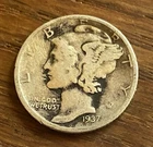 1937-D Mercury Dime – Denver– Winged Liberty – Pre-WWII Era Silver