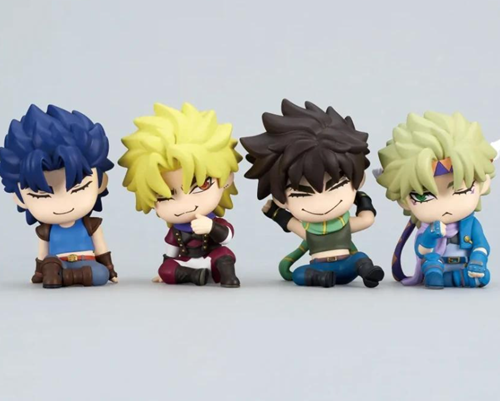 JoJo's Bizarre Adventure Shoulder Zun Fig.Figure set of 4 type
