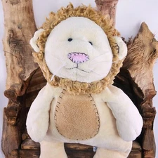 Pottery Barn Leo Lion Stuffed Animal Plush Toy Yellow Soft Chamois PBK Lovey