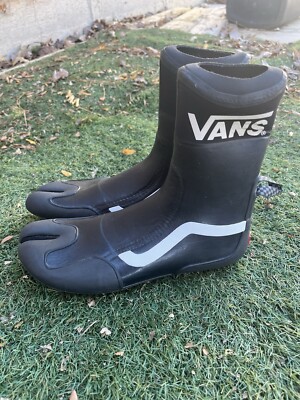 Men's Vans Surf Boot Hi ST 3MM Shoe Black Size 7 New | eBay