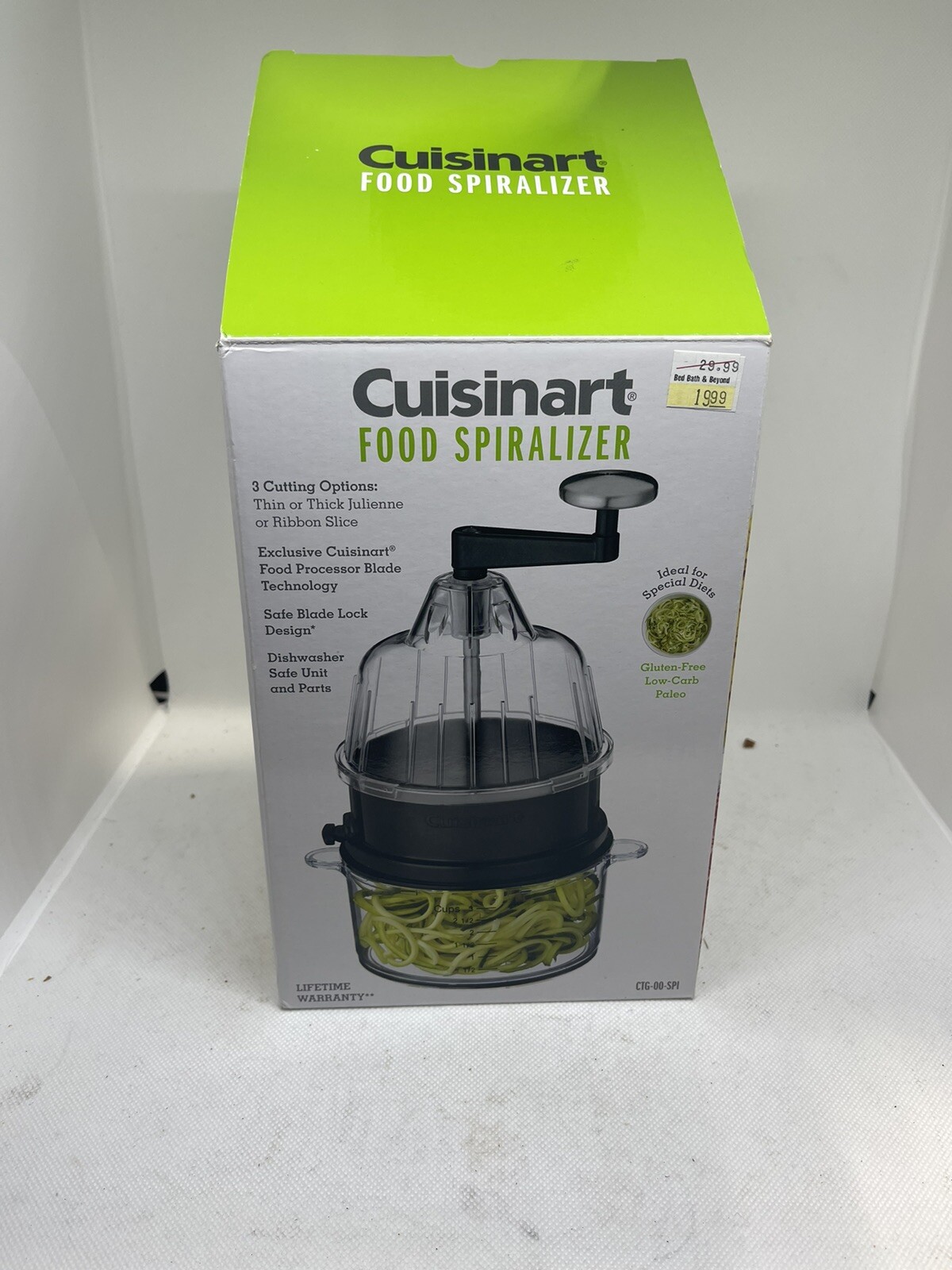 Cuisinart Food Spiralizer Chopper. USED Very Little In Box
