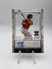 2022 Leaf Trinity Baseball Drew Gilbert Clear Auto XRC 38/50 Houston Astros