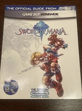 Sword Of Mana Game Boy Advance Nintendo Power Official Players Guide