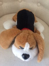 Pound Puppy 15" Beagle Brown w Black White Spots Plush Stuffed Animal 2004