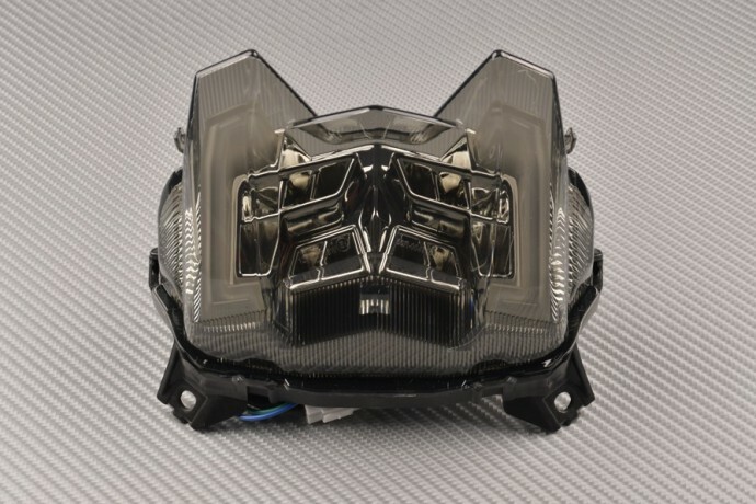 Feu arrière LED fumé avec clignotants pour Yamaha Niken 900 GT
