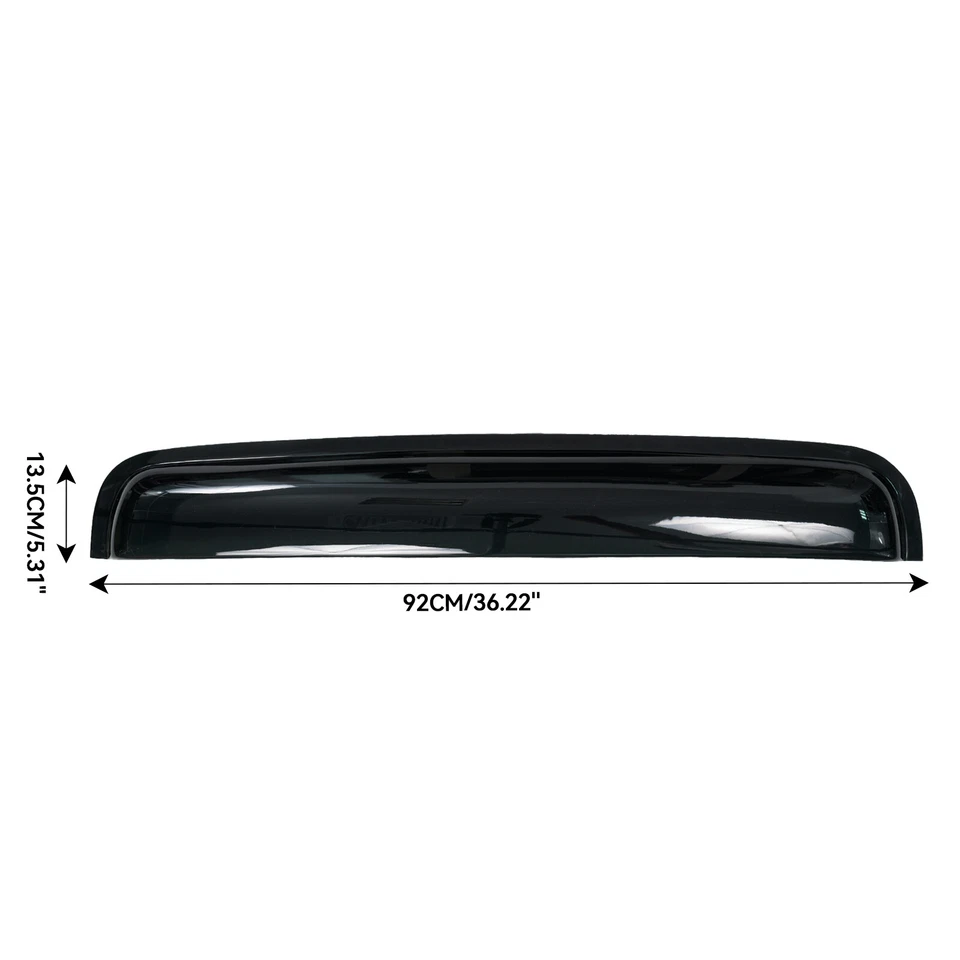For Honda Sunroof Visor Window Top Moonroof Vent 36.2" Wind Deflector Rain Guard - Image 2 of 4