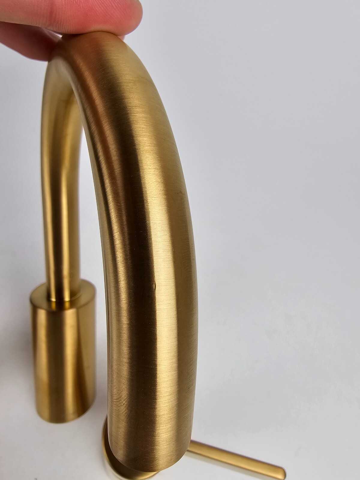 Moen Cia 2 Handle Brushed Gold Widespread Bathroom Sink Faucet *NICKS ...