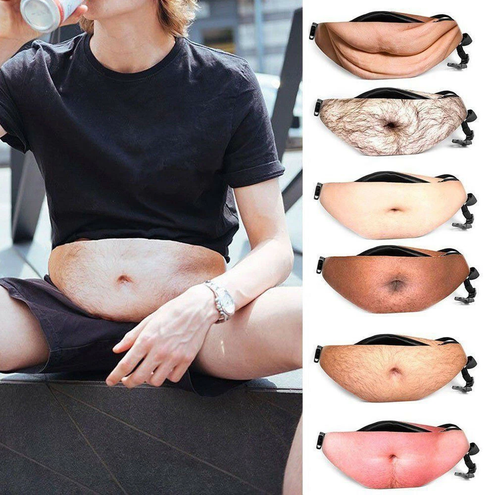 Unisex Belly Waist Bags Fanny Packs Money Pocket Purse Anti-theft Secure  Traveling Bag Casual Waist Pack Holder (01)